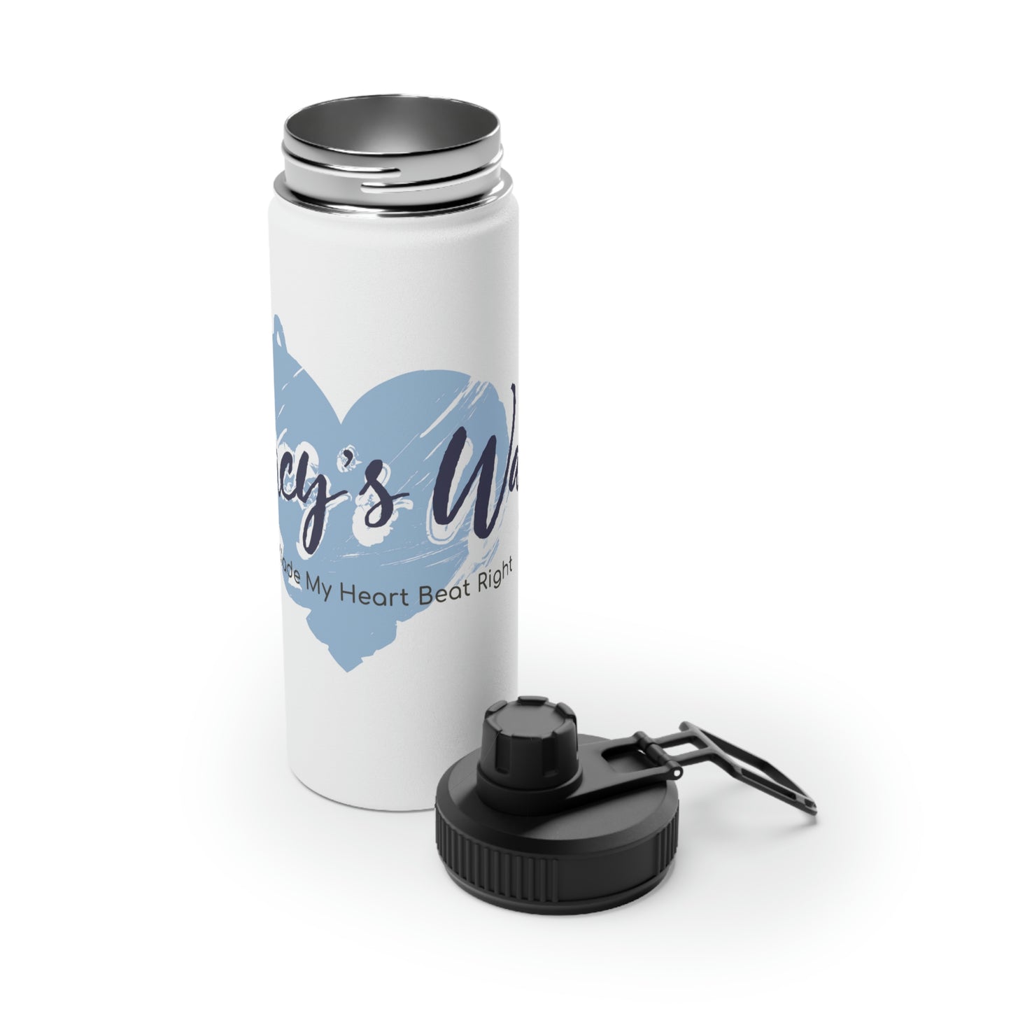 Stainless Steel Water Bottle, Sports Lid