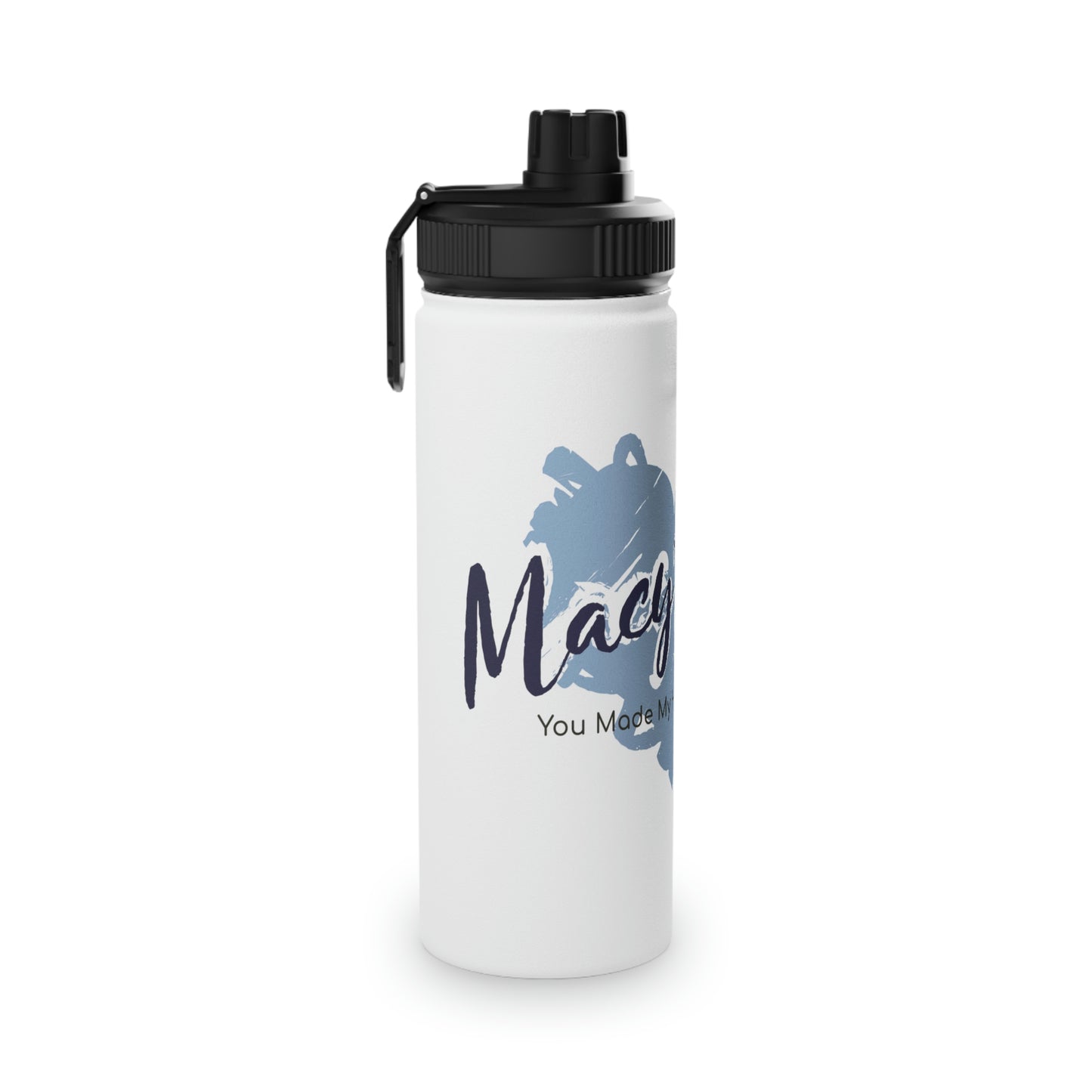 Stainless Steel Water Bottle, Sports Lid