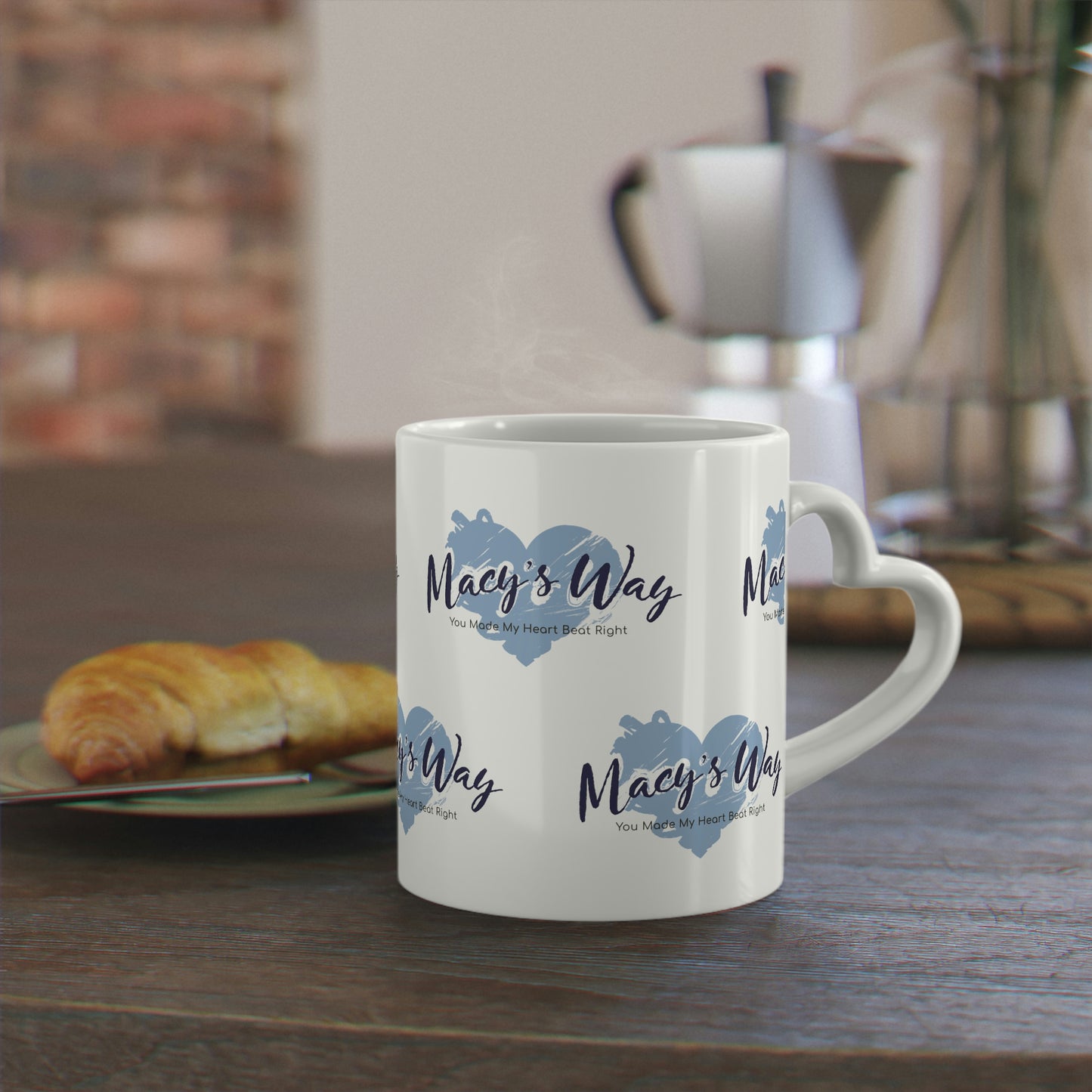 Heart-Shaped Mug