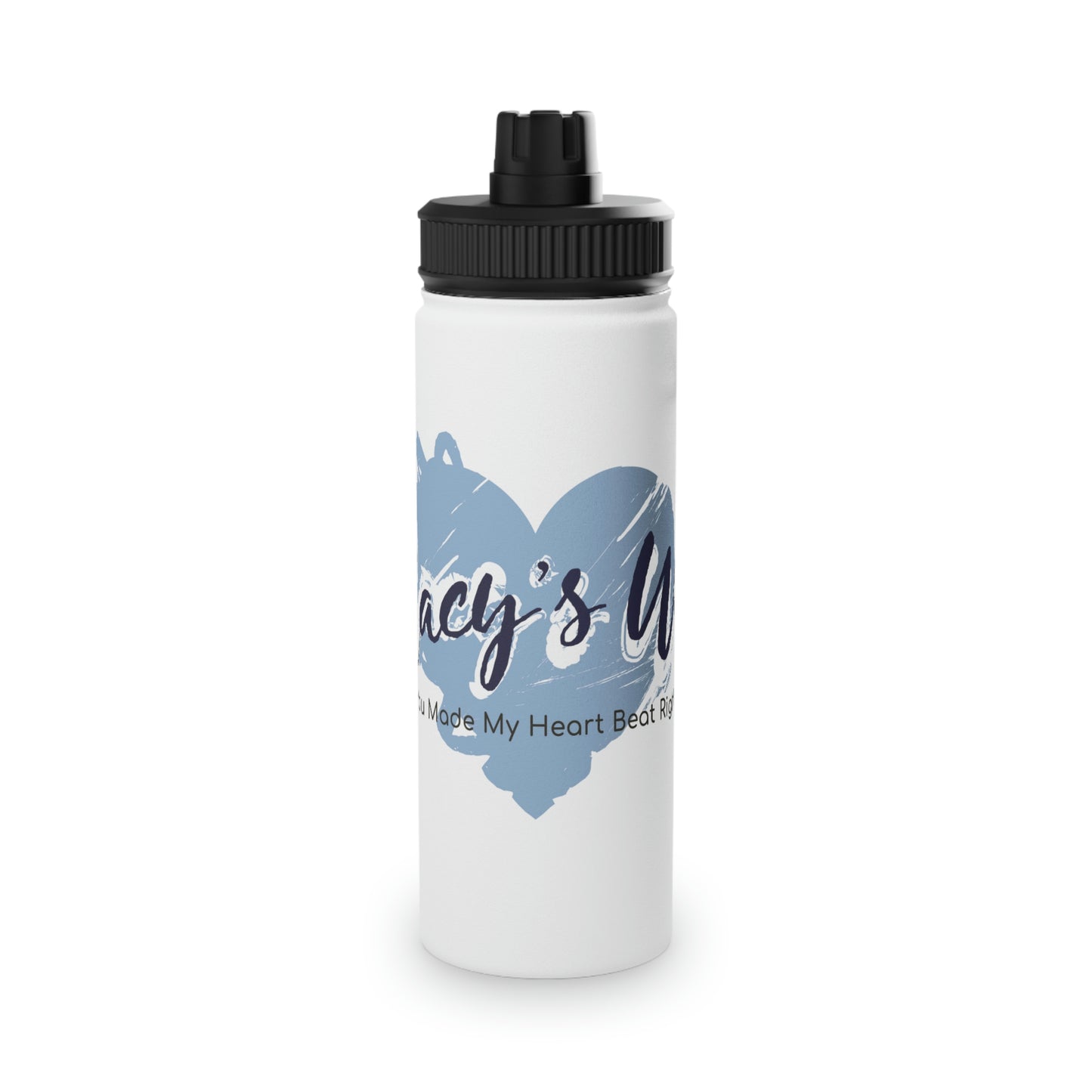 Stainless Steel Water Bottle, Sports Lid